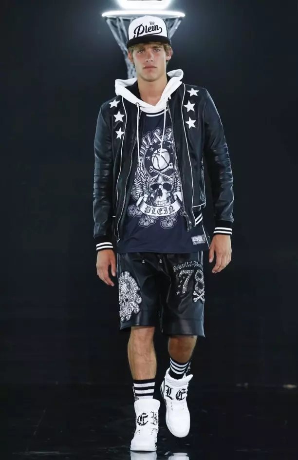 PHILIPP PLEIN PÁNSKÉ OBLEČENÍ JARO LÉTO 2017 MILÁNO (17)