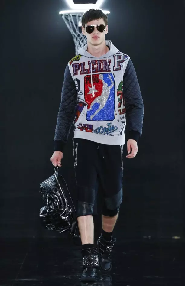 PHILIPP PLEIN PÁNSKÉ OBLEČENÍ JARO LÉTO 2017 MILAN (21)