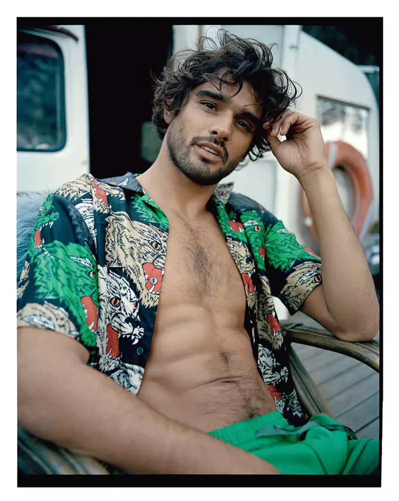 Marlon Teixeira es fa càrrec de GQ Austràlia l'agost de 2018