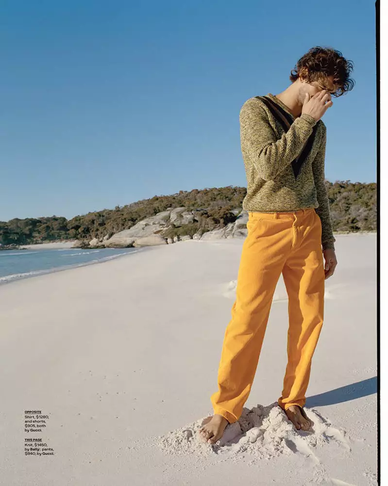 Marlon Teixeira prevezme GQ v Austrálii v auguste 2018