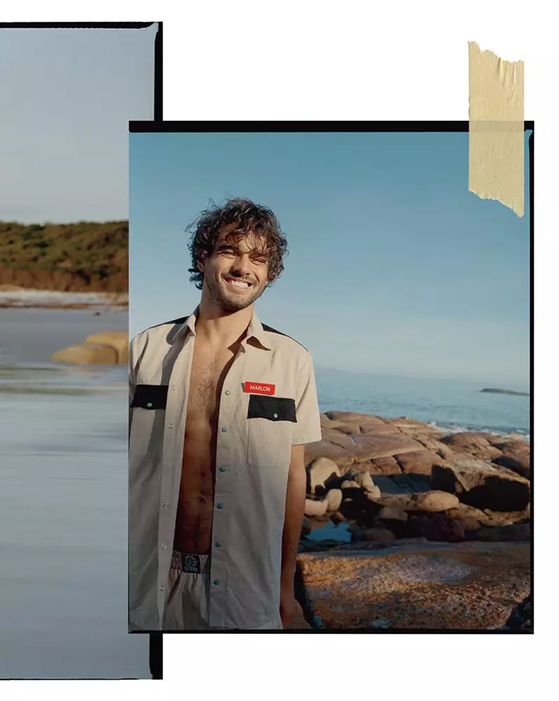 Marlon Teixeira Jieħu f'idejh GQ Australia Awwissu 2018