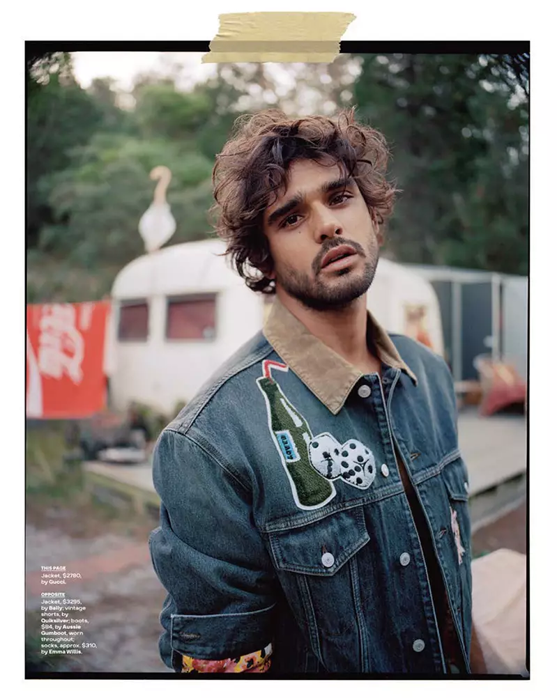 Marlon Teixeira se hace cargo de GQ Australia Agosto de 2018