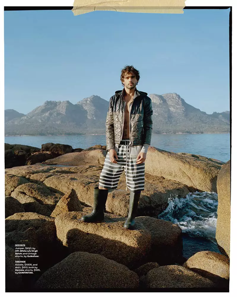 Marlon Teixeira သည် GQ Australia ဩဂုတ်လ 2018 ကို သိမ်းပိုက်ခဲ့သည်။