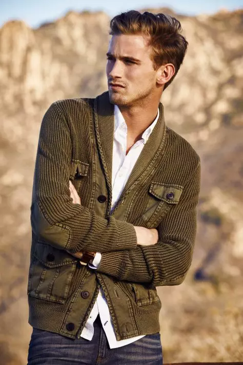 RJ King modeliuoja naująjį Tommy Hilfiger 2015 m. pavasario / vasaros lookbooką.