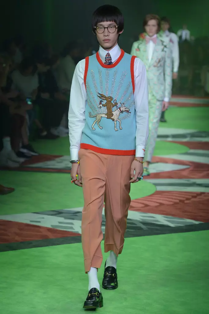 Gucci мъжка пролет 2017