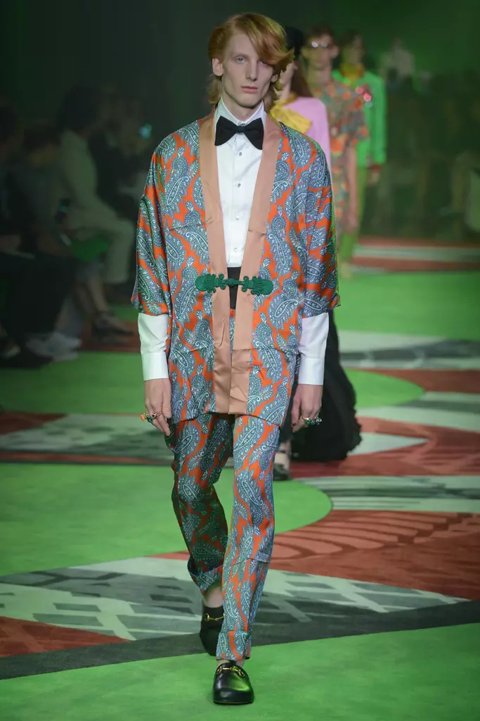 Gucci පිරිමි වසන්තය 2017