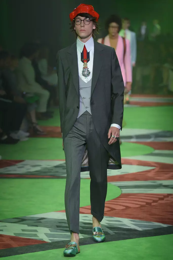 Gucci පිරිමි වසන්තය 2017