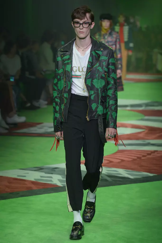 Gucci පිරිමි වසන්තය 2017