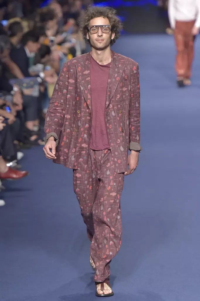 Primavera masculina Etro 2017