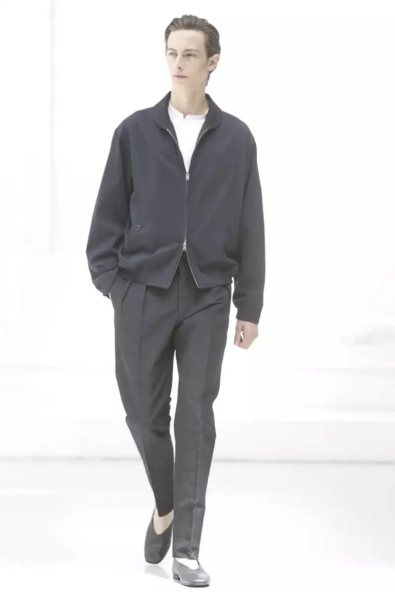 Christophe Lemaire, desfile de moda masculina primavera verán 2015 en París