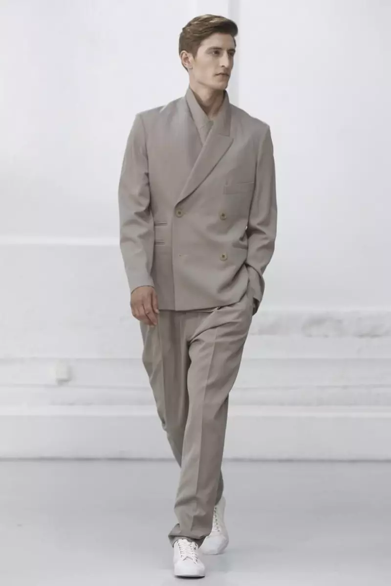 Christophe Lemaire, moda masculina primavera verão 2015 desfile em Paris