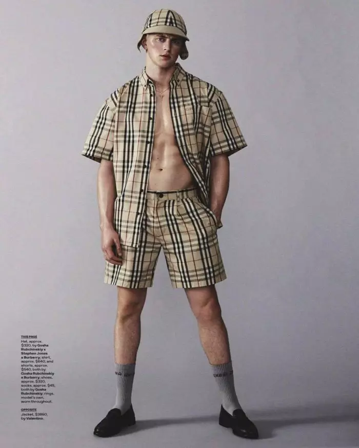 Dai un'occhiata TBT Michael Morgan per GQ Australia 2018