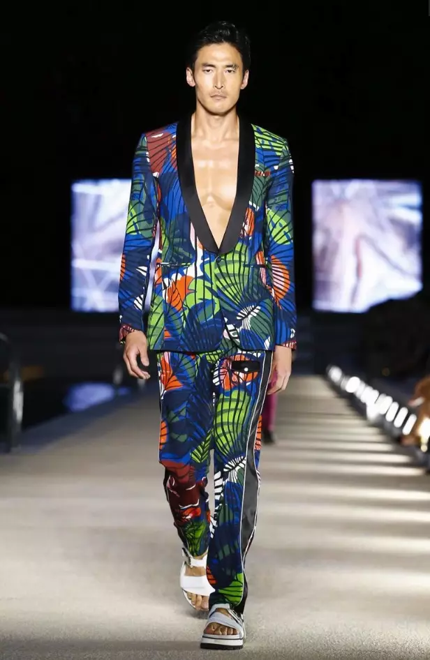 DIRK BIKKEMBERGS HOMME PRINTEMPS ÉTÉ 2017 MILAN (33)