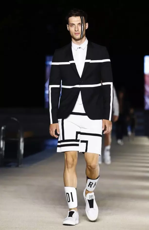 DIRK BIKKEMBERGS HOMME PRINTEMPS ÉTÉ 2017 MILAN (24)