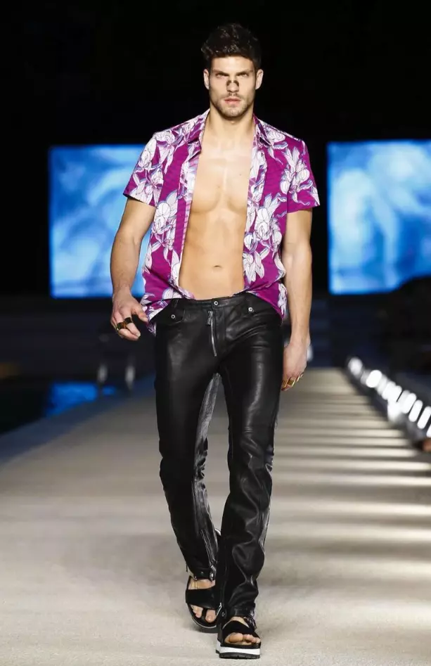 DIRK BIKKEMBERGS MENSWEAR אביב קיץ 2017 מילאנו (20)