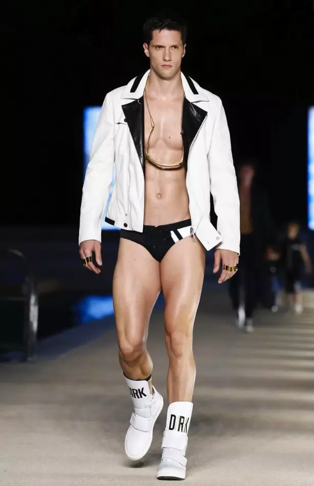 DIRK BIKKEMBERGS HOMME PRINTEMPS ÉTÉ 2017 MILAN (25)