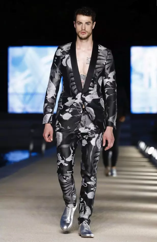 DIRK BIKKEMBERGS HOMME PRINTEMPS ÉTÉ 2017 MILAN (36)