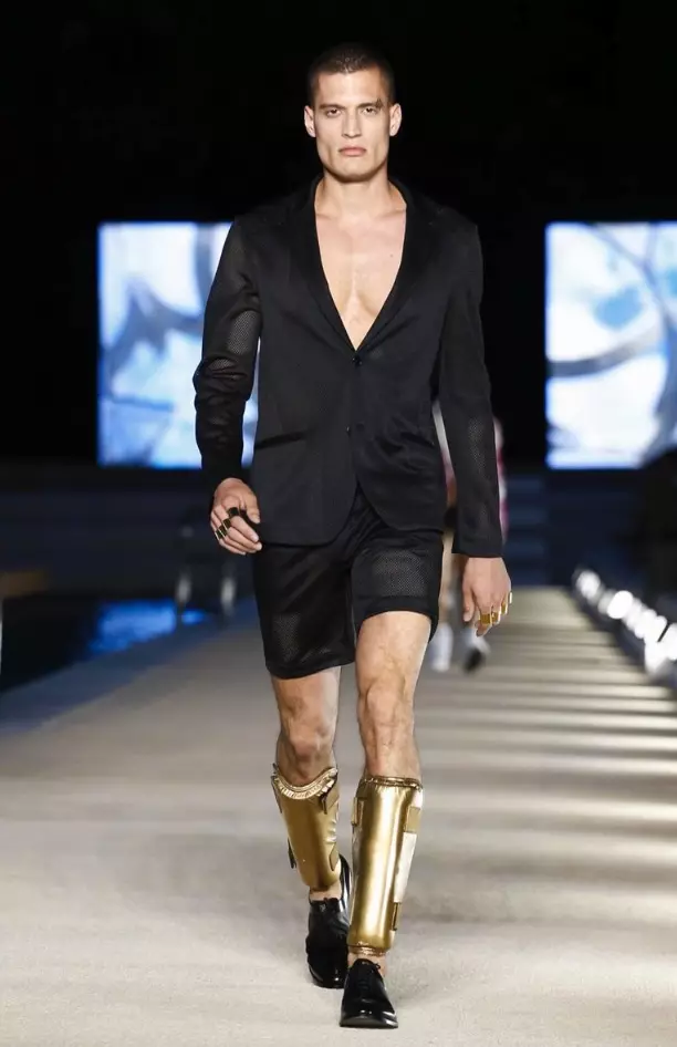 DIRK BIKKEMBERGS HOMME PRINTEMPS ÉTÉ 2017 MILAN (17)