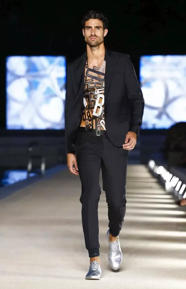 DIRK BIKKEMBERGS HOMME PRINTEMPS ÉTÉ 2017 MILAN (37)