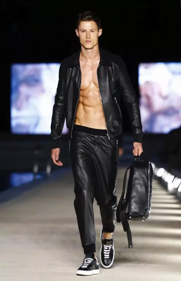 DIRK BIKKEMBERGS HOMME PRINTEMPS ÉTÉ 2017 MILAN (28)