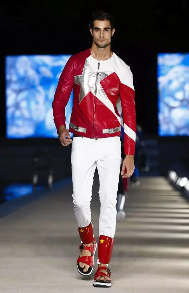 DIRK BIKKEMBERGS HOMME PRINTEMPS ÉTÉ 2017 MILAN (9)