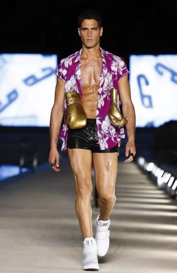 DIRK BIKKEMBERGS MENSWEAR SPRING SUMMER 2017 MILAN (19)