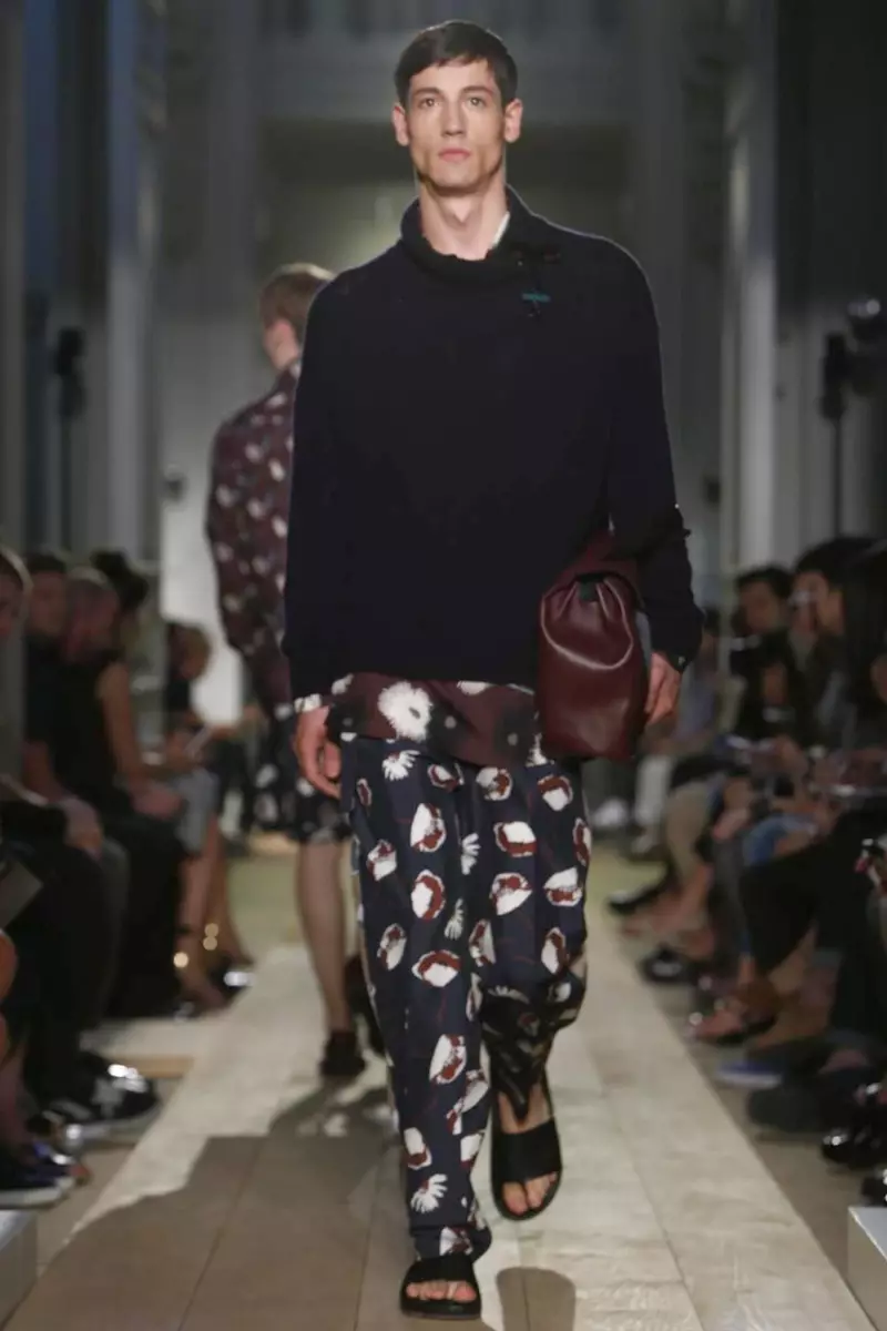 Valentino, Menwear, Fréijoer Summer, 2015, Moudeschau zu Paräis