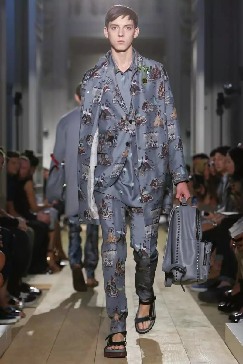 Valentino၊ Menswear၊ Spring Summer၊ 2015၊ Paris ရှိ ဖက်ရှင်ရှိုး