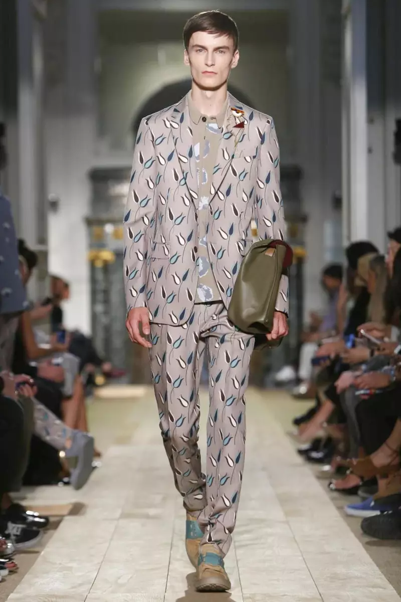 Valentino, Menwear, Fréijoer Summer, 2015, Moudeschau zu Paräis