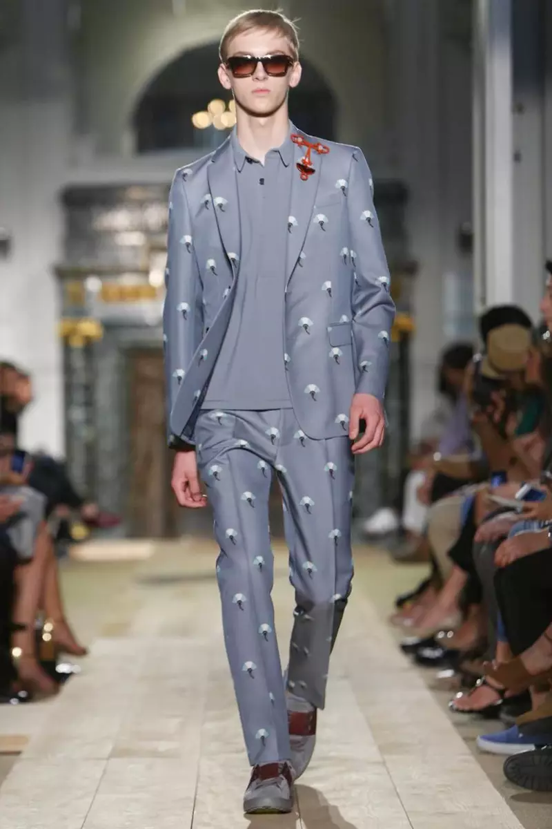 Valentino, Menswear, Gwanwyn Haf, 2015, Sioe Ffasiwn ym Mharis