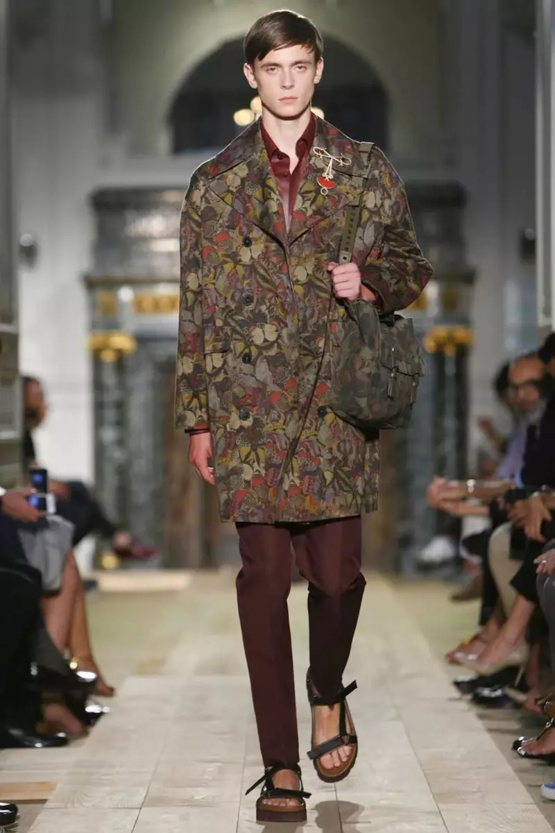 Valentino, Menswear, Spring Summer, 2015, Fashion Show yn Parys