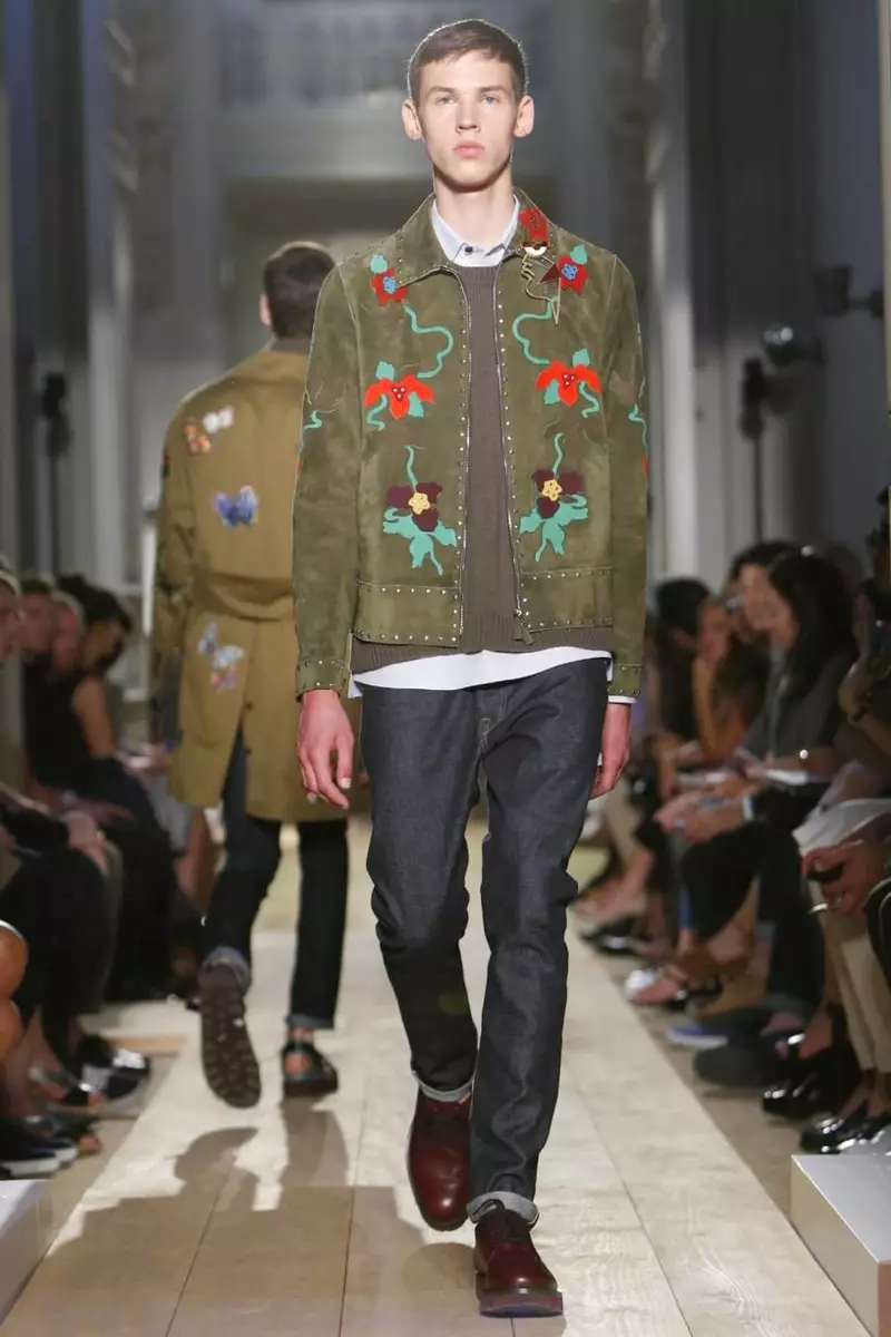 Valentino, Busana Pria, Musim Semi Musim Panas, 2015, Fashion Show ing Paris