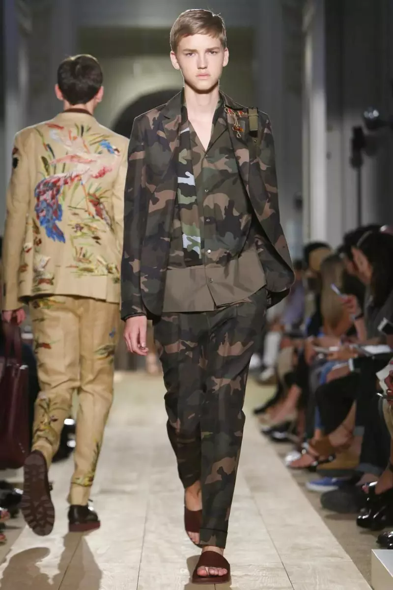 Valentino, Moda masculina, Primavera Verano, 2015, Desfile de moda en París