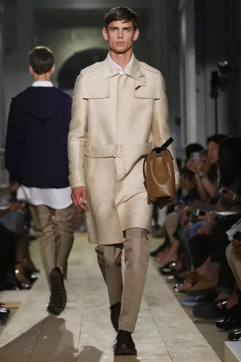 Valentino, Menswear, Caij nplooj ntoos hlav caij nplooj ntoos hlav, 2015, Fashion Show in Paris