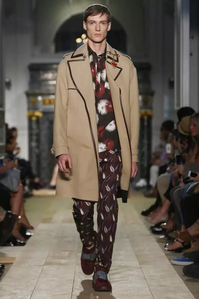 Valentino, Veshje për meshkuj, Pranverë Verë, 2015, Shfaqje Mode në Paris