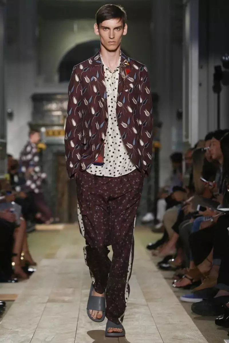 Valentino, Damit ng Lalaki, Tag-init ng Tagsibol, 2015, Fashion Show sa Paris