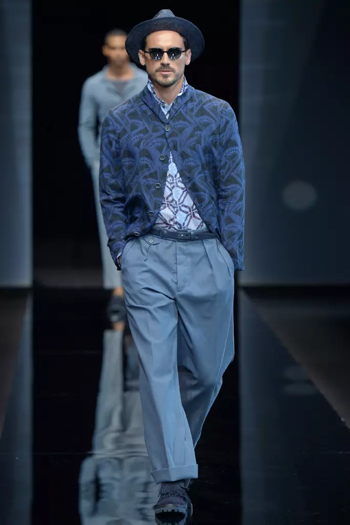 Pánské jaro 2017 Giorgio Armani