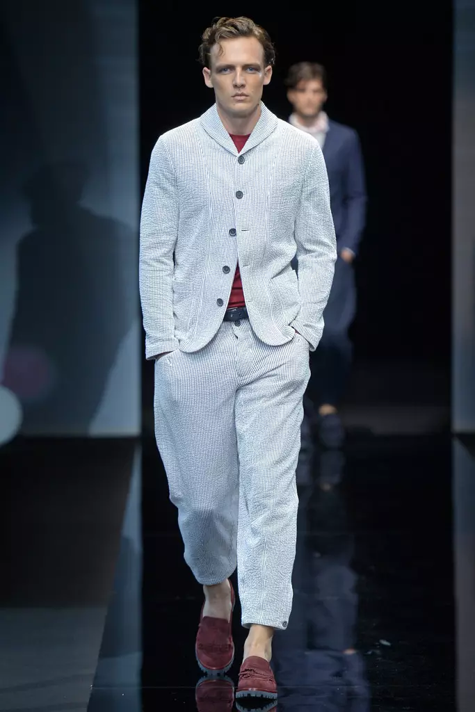 Giorgio Armani Spring ya Wanaume 2017