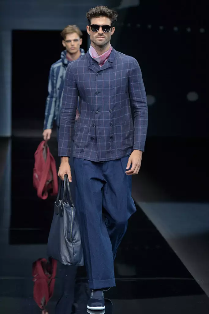 Pánské jaro 2017 Giorgio Armani