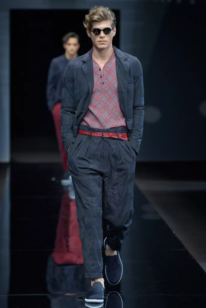 Giorgio Armani Spring ya Wanaume 2017