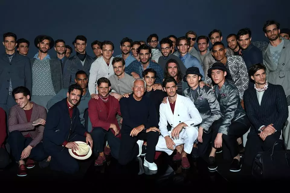 GIORGIO ARMANI მამაკაცის ტანსაცმლის გაზაფხული ზაფხული 2017 მილანის ბასკსტეიჯი (7)