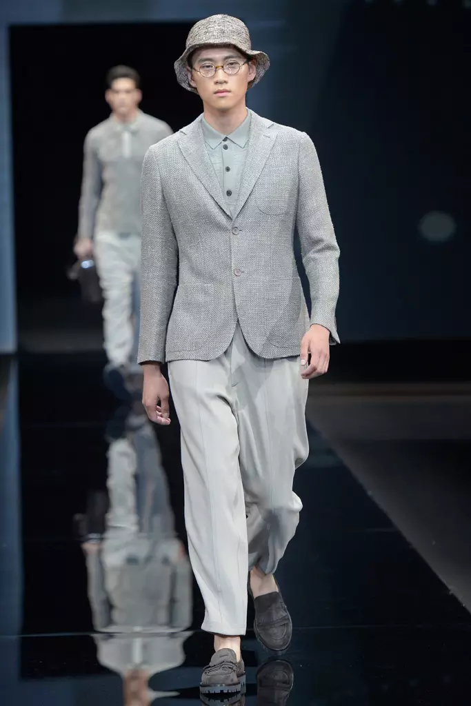 Pánské jaro 2017 Giorgio Armani