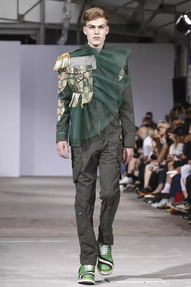 Walter Van Beirendonck, Menswear Orisun omi Ooru 2015 Fashion Show ni Paris