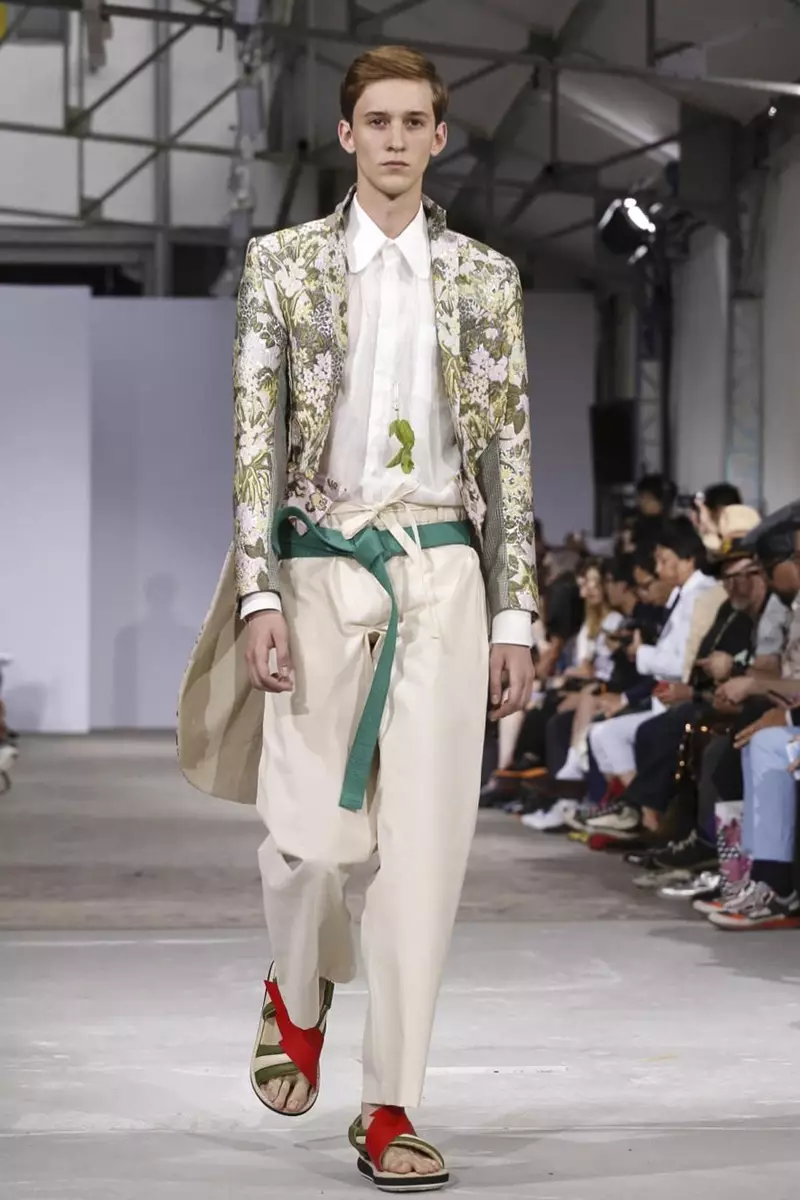 Walter Van Beirendonck, Menswear Orisun omi Ooru 2015 Fashion Show ni Paris