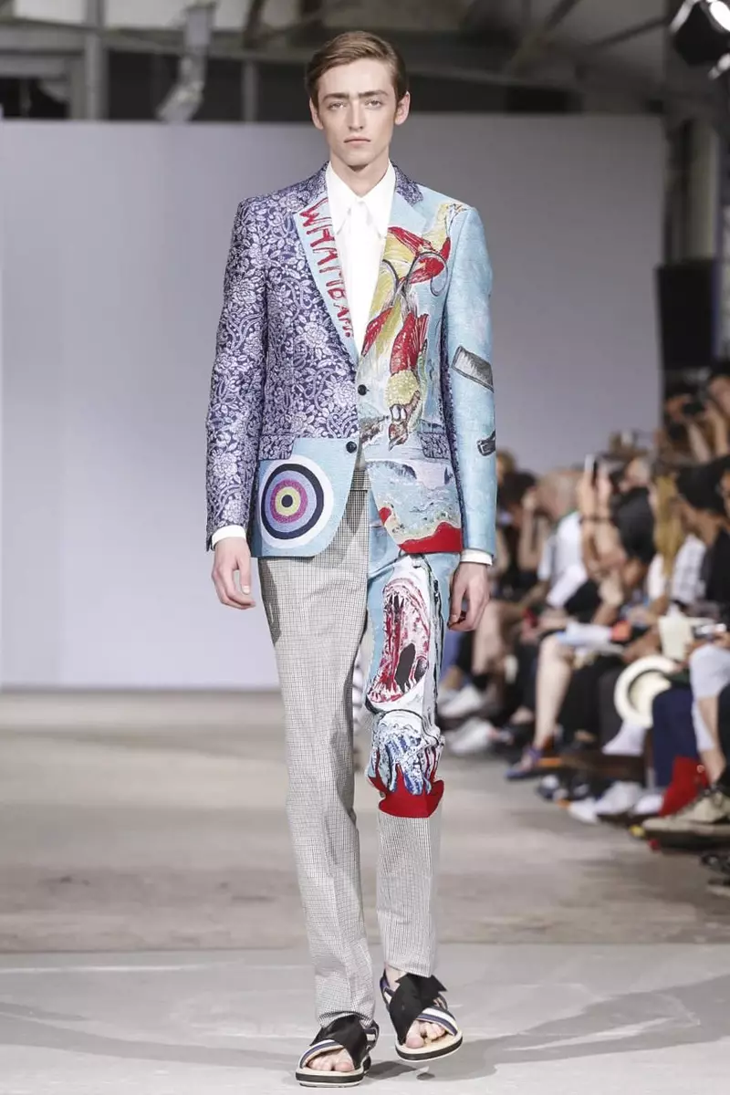 Walter Van Beirendonck, Menswear Orisun omi Ooru 2015 Fashion Show ni Paris