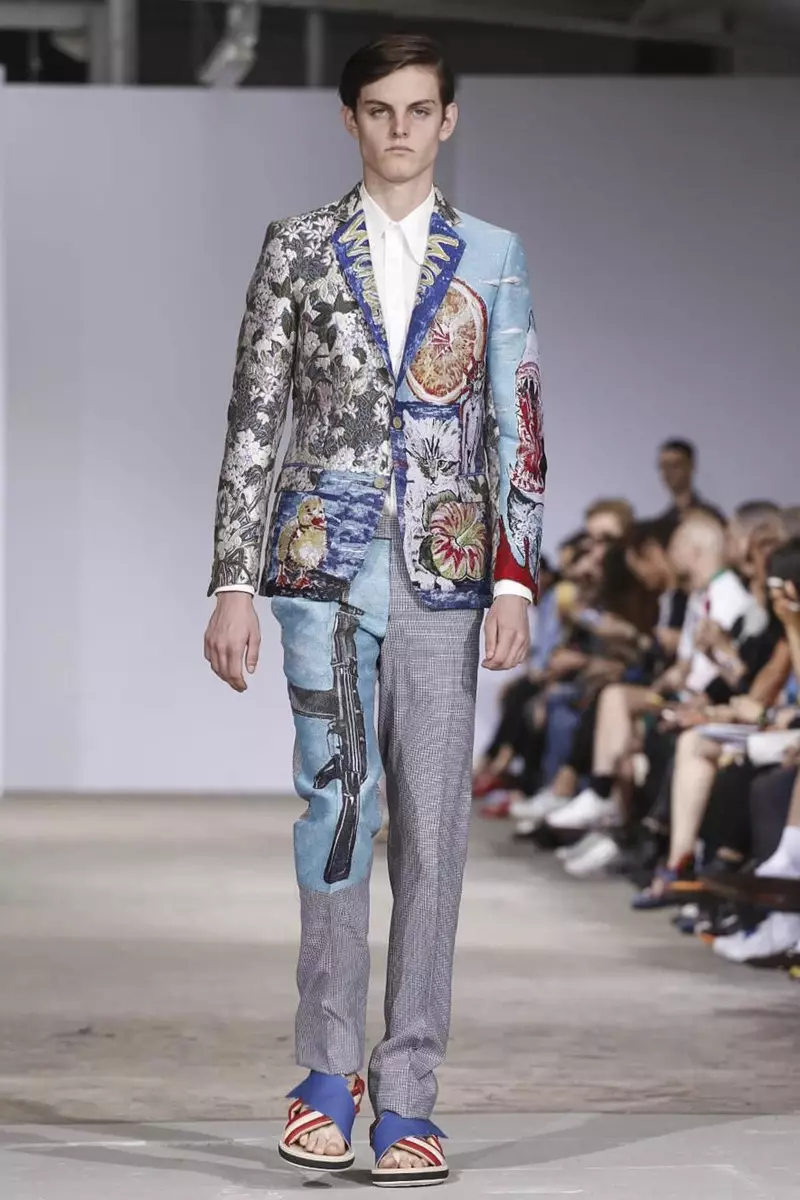 Walter Van Beirendonck, Fashion Show Pakaian Pria Musim Semi Musim Panas 2015 di Paris