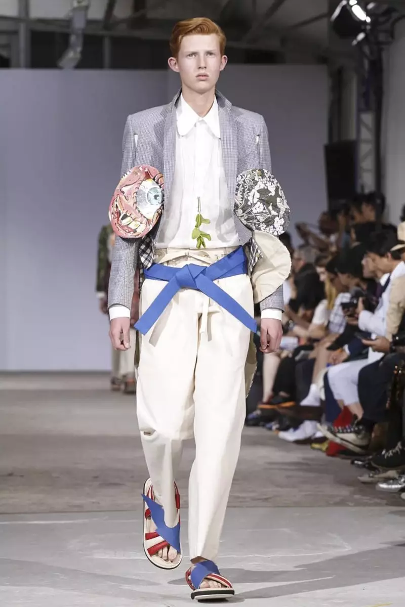 Walter Van Beirendonck, Menswear Orisun omi Ooru 2015 Fashion Show ni Paris