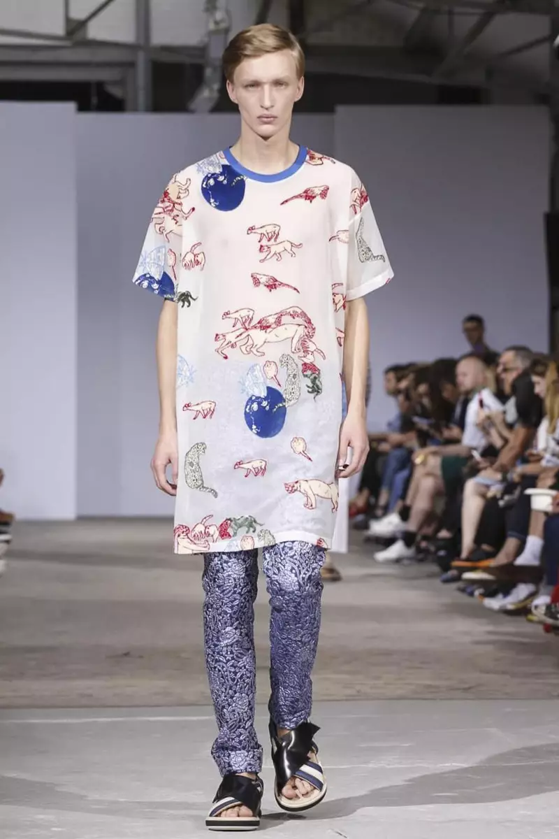 Walter Van Beirendonck, 2015. aasta kevadsuvi meesterõivaste moeshow Pariisis