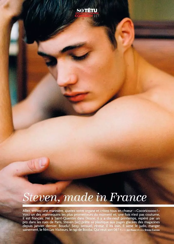 COVER BOY.- STEVEN, MADE IN FRANCE 10626_1