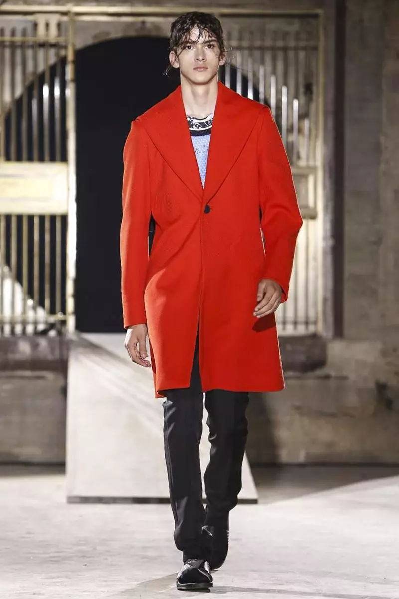 Raf Simons, Pertunjukan Fesyen Musim Bunga Musim Bunga 2015 Pakaian Lelaki di Paris
